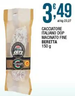 Sidis Cacciatore Italiano DOP offerta