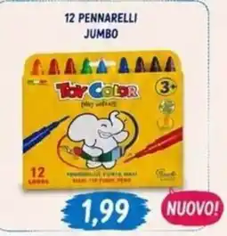 A Casa Mia Toy Color pennarelli jumbo offerta