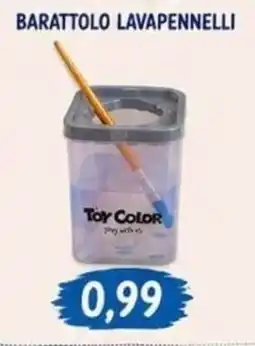 A Casa Mia Barattolo lavapennelli Toy Color offerta