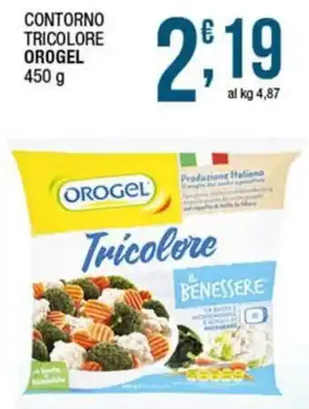 Contorno tricolore Orogel