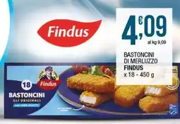 Sidis Bastoncini di merluzzo Findus offerta