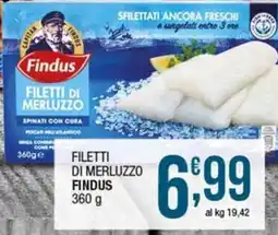 Sidis Filetti di merluzzo Findus offerta