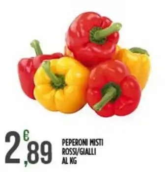 Peperoni misti rossi/gialli