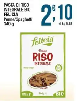 Sidis Pasta di riso integrale bio Felicia offerta