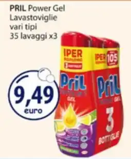 Acqua & Sapone Pril Power Gel Lavastoviglie offerta