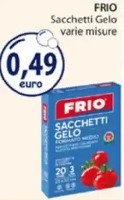 Acqua & Sapone Frio sacchetti gelo offerta