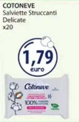 Acqua & Sapone Salviette Struccanti Delicate Cotoneve offerta