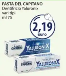 Acqua & Sapone Pasta del Capitano Dentifricio Yaluronix offerta
