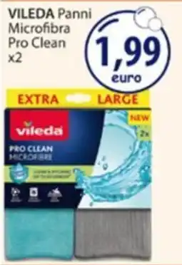 Acqua & Sapone Vileda Panni Microfibra Pro Clean offerta