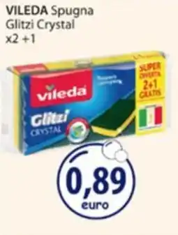 Acqua & Sapone Vileda Spugna Glitzi Crystal offerta