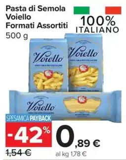 Carrefour Express Pasta di Semola Voiello offerta