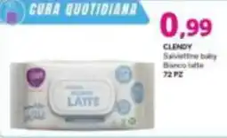 Irys Clendy salviettine baby bianco latte offerta
