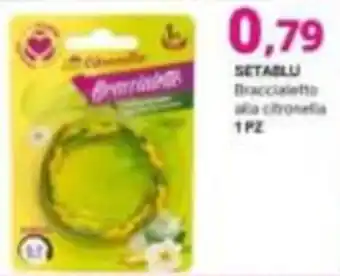 Braccialetto alla citronella