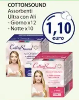 Acqua & Sapone Cottonsound Assorbenti Ultra con Ali offerta