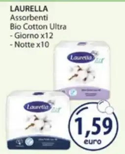 Acqua & Sapone Assorbenti Bio Cotton Ultra Laurella offerta
