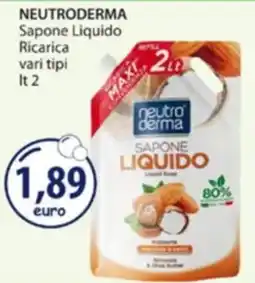 Acqua & Sapone Neutroderma Sapone Liquido offerta