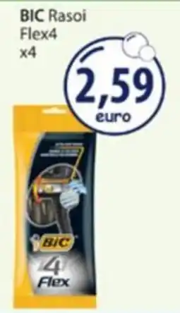 Acqua & Sapone BIC Rasoi Flex4 offerta