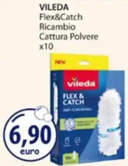 Acqua & Sapone Vileda Flex & Catch Ricambio Cattura Polvere offerta