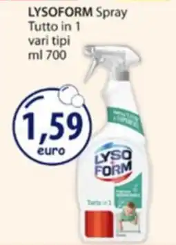 Acqua & Sapone LYSOFORM Spray offerta