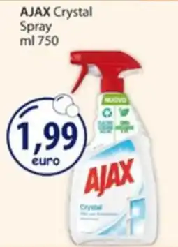 Acqua & Sapone Ajax Crystal Spray offerta