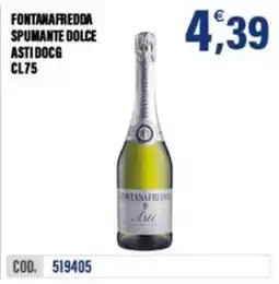 Adhoc Fontanafredda spumante dolce offerta