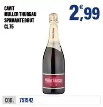 Cavit Müller Thurgau Spumante Brut