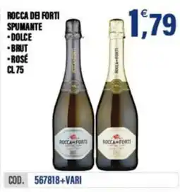 Adhoc Rocca dei Forti spumante offerta