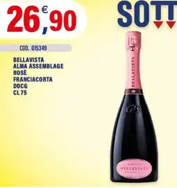 Adhoc Bellavista Alma Assemblage Rosè offerta