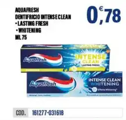 Adhoc Aquafresh dentifricio intense clean offerta