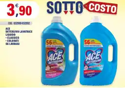 Adhoc Ace detersivo lavatrice liquido offerta