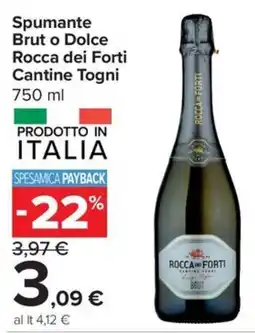Carrefour Express Spumante Rocca dei Forti offerta