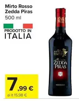Carrefour Express Mirto Rosso Zedda Piras offerta