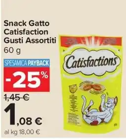 Carrefour Express Snack Gatto Catisfaction offerta