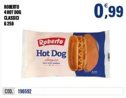 Adhoc Roberto Hot Dog classico offerta