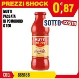 Adhoc Mutti passata di pomodoro offerta