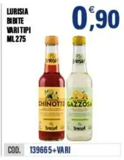 Adhoc Lurisia bibite vari tipi offerta