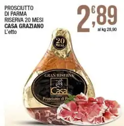Sidis Prosciutto di Parma Gran Riserva Casa Graziano offerta