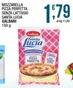 Sidis Mozzarella pizza perfetta senza lattosio Santa Lucia Galbani offerta