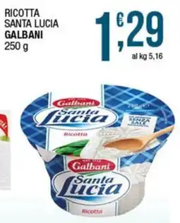 Sidis Ricotta Santa Lucia Galbani offerta
