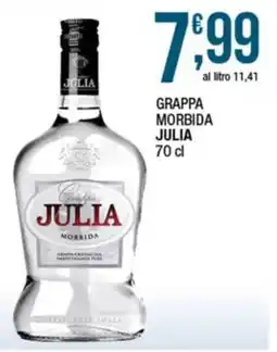 Sidis Grappa morbida Julia offerta