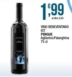 Sidis Vino Beneventano IGT Penge Aglianico/Falanghina offerta