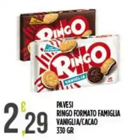 Supermercato Pollio Pavesi Ringo offerta