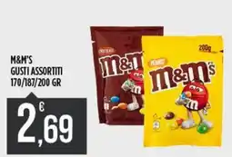 Supermercato Pollio M&M'S gusti assortiti offerta