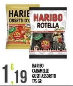 Supermercato Pollio Haribo caramelle gusti assortiti offerta