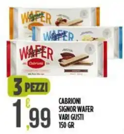 Supermercato Pollio Cabrioni Signor Wafers offerta