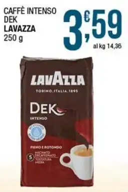 Sidis Caffè Intenso Dek Lavazza offerta