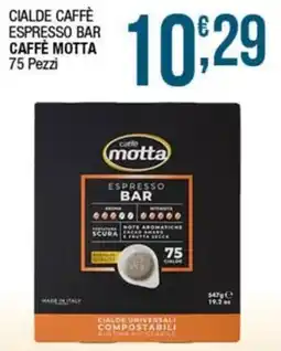 Sidis Cialde caffè espresso bar Caffè Motta offerta