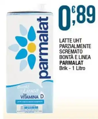 Sidis Latte UHT parzialmente scremato Bontà e Linea Parmalat offerta