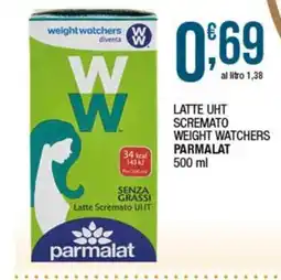 Sidis Latte S cremato Weight Watchers Parmalat offerta