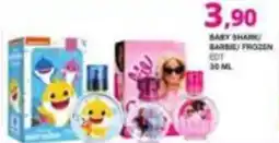 Irys Baby Shark/Barbie/Frozen EDT offerta